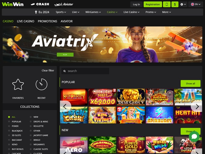 WinWin Casino - Twoje źródło najlepszej rozrywki kasynowej
